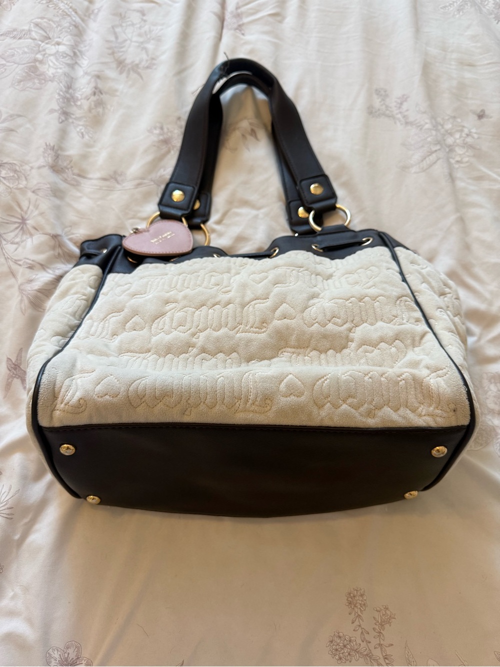 JUICY COUTURE | Daydreamer Y2K Style Terry Cloth Brown|Cream|Pink - Picture 7 of 10